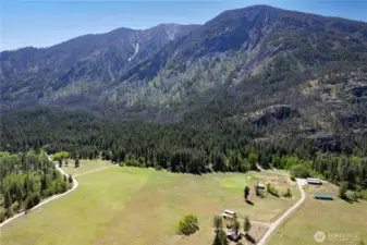 Commanding views of Virginia Ridge rise just beyond the back door—where wild land meets Country living