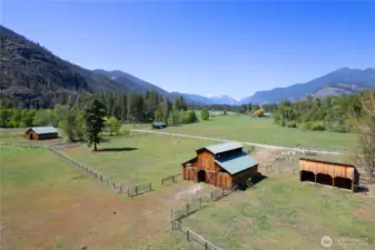 Group B community water system serves rental, barn, and future homes