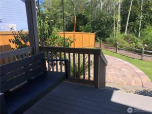 Several great outdoor entertainment spaces