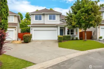 Front Yard Staged Grass