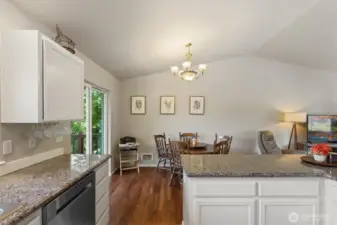 Open to the Dining Room