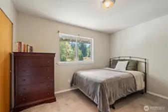 The second Bedroom on the main floor