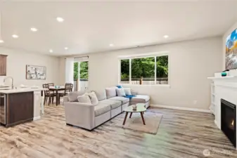 Spacious great room