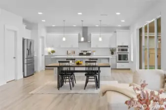 Dreamy, light & bright kitchen with cabinet space for days!