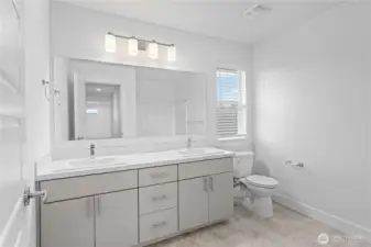 Secondary Bathroom on the upper floor.