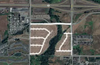 Bell Creek - 104 single family lots with engineering approval (2 phases) in Sequim, WA