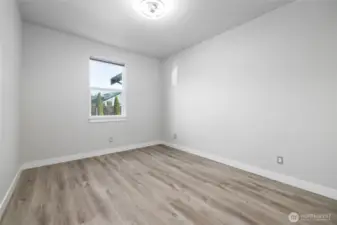 Main floor guest bedroom.