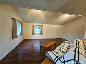 Bright and open living room.