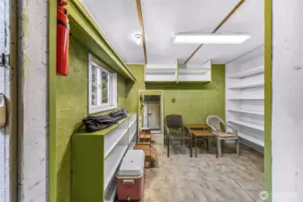 Ready for your ideas - Has power, lights and lots of storage area