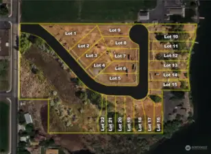 22 estate sized lots offered in this exclusive gated waterfront community