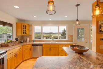 Kitchen w/Southern Views