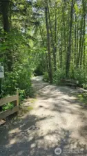 Local Trails right from the complex