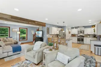 Living and Family Rooms