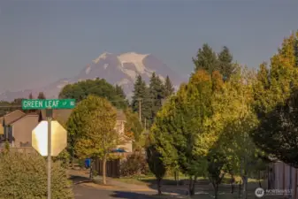 Enjoy the best parcel in the neighborhood with Mountain View’s from the porch, dining room, and two bedrooms.