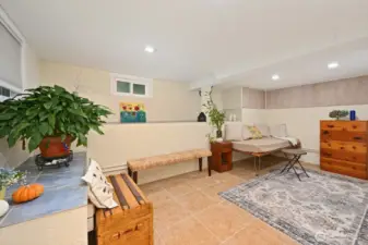 Lower level bedroom