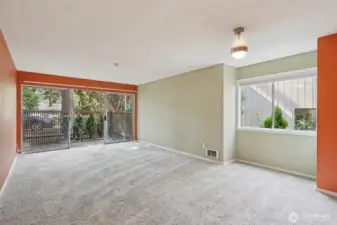 Dining and Living Areas
