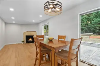 Dining and Family Room