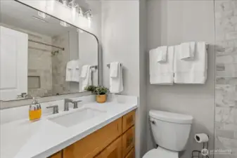 All new fixtures and finishes