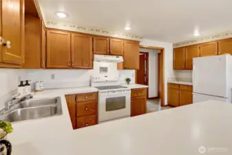 Abundant work surfaces!