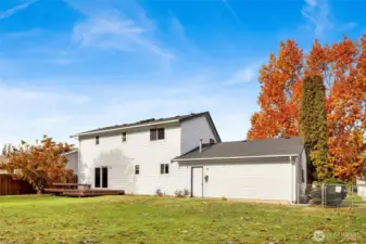 You'll particularly appreciate the triple pane windows!