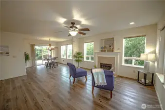 Ceiling fan for added comfort