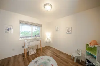 2nd bedroom is also ideal as a craft room or office