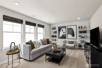 Photo rendering is representational. Actual home is under construction and finishes, elevation, and paint colors may vary. See site agent for details.