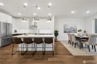 Pictures of Model Home. Not pictures of actual home. Features, colors, layout may vary.