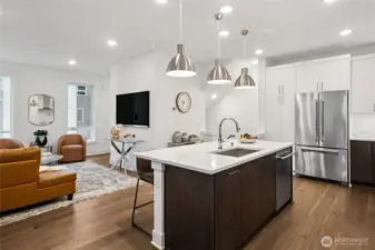 Pictures of Model Home. Not pictures of actual home. Features, colors, layout may vary.