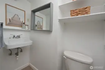 Downstairs bathroom