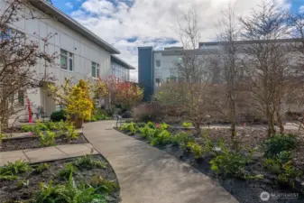 The rooftop gardens offer a peaceful retreat where you can soak up the sunshine and enjoy the open air