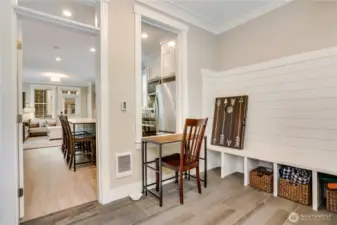 Close the kitchen door to create a private office, play space, or cozy bonus room for guests or pets—so many possibilities!