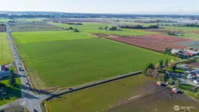 This rich farmland is located adjacent to the City limits of Lynden.