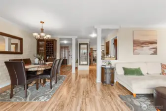 Dining room fits 8 easily