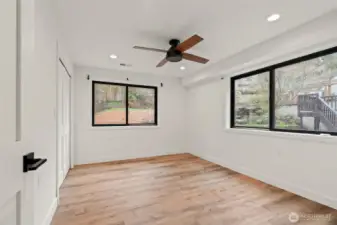 Additional lower level bedroom.