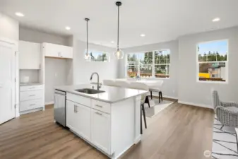 Interiors photos of Homesite 8.