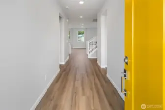 Interiors photos of Homesite 8.