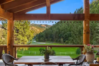 Views from Covered Deck