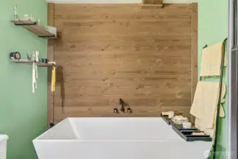 When you are serious about soaking in a bath tub...this is the bath tub!