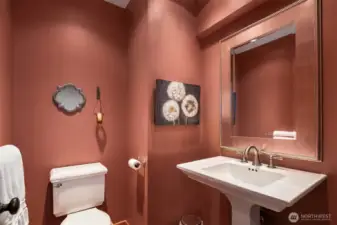 Powder room.