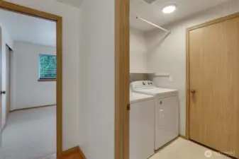 Washer & Dryer are new and stay with the home!