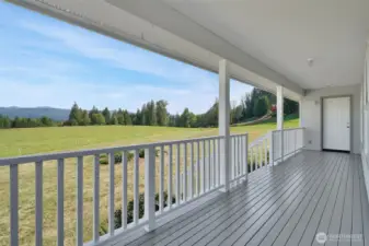 Back deck off dining room, soak in the views in the afternoon!
