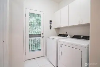 main floor laundry