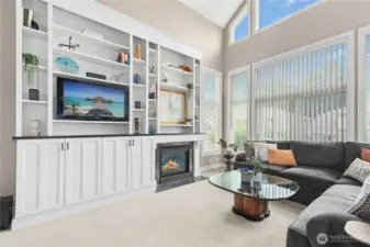 Note: Beautiful Custom Built Entertainment Center