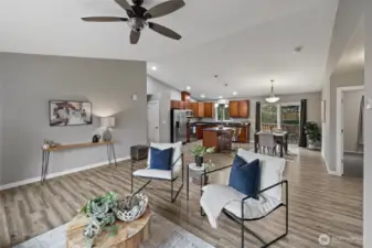 Day-to-day living or entertaining - both are easy to accomplish in your expansive great room