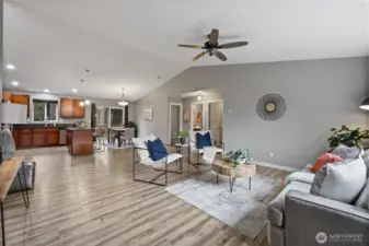 Get togethers with loved ones will be easy - spread out and enjoy the expansive space