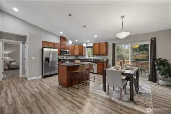 One last lovely look before heading out to the backyard