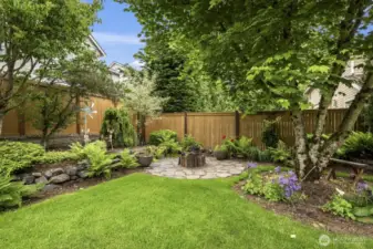 ...with a firepit...