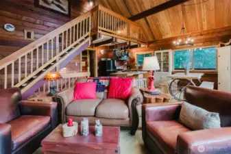 Cozy Living Room - Open Floor Plan