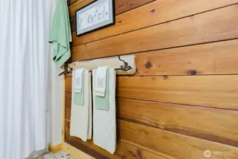 Branding Iron Towel Rack